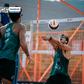 Pedrosa e Campos despediram-se da China em quinto lugar. Foto Volleyball Beach Pro Tour