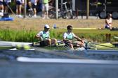 Tomás Neves e Pedro Rodrigues conseguiram ouro inédito para Portugal. Foto Benedict Tufnell/World Rowing