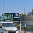 Centenas de adeptos receberam a equipa do Sporting antes da apresetnação