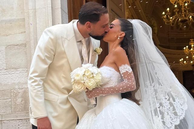 Gianluigi Donnarumma casou com Alessia Elefante - Foto: DR