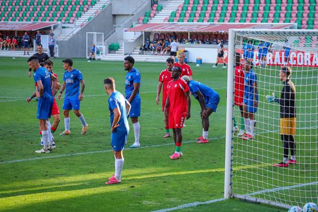 Marítimo e Machico empataram em jogo de treino. -Foto: MARÍTIMO