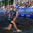 Vasco Vilaça voltou a subir ao pódio, deste vez em Londres.
Foto Petko Beier/world Triathlon