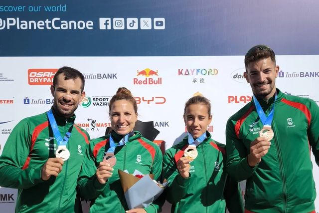 Canoagem: Portugal regressa a casa com seis medalhas conquistadas nos Mundiais