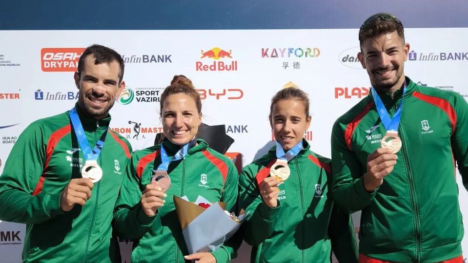 Canoagem: Portugal regressa a casa com seis medalhas conquistadas nos Mundiais