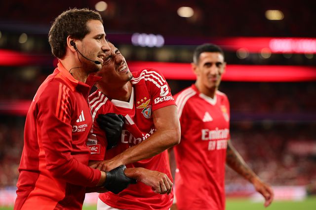 Benfica: o tempo de paragem de Aursnes e Gouveia (e não é pouco)