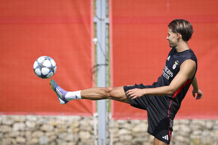 Amar Dedic, um dos destaques do início de época encarnado (SL Benfica)