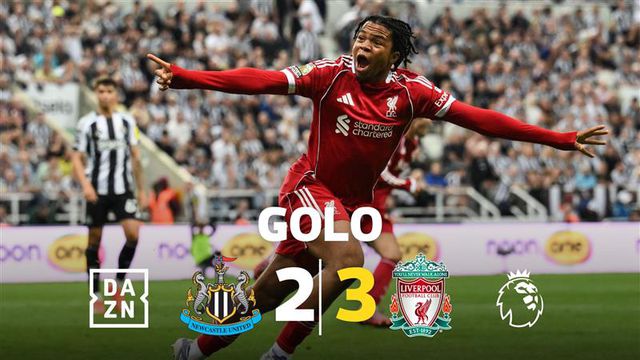 Rio Ngumoha (decorem este nome) dá a vitória ao Liverpool aos 90+10'