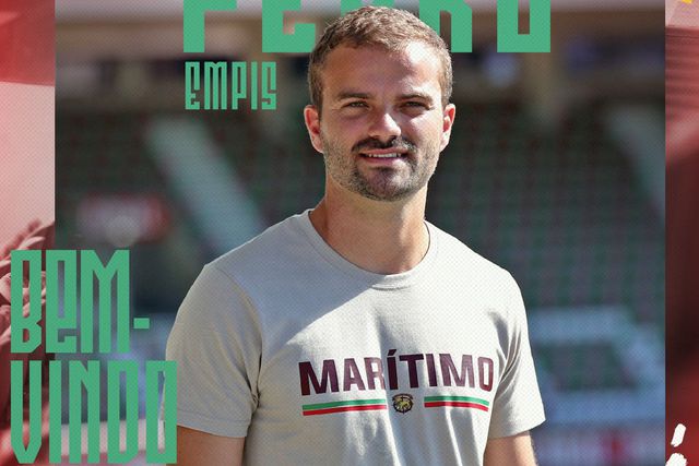 Pedro Empis foi pouco utilizado na Madeira (Foto: CS Marítimo)