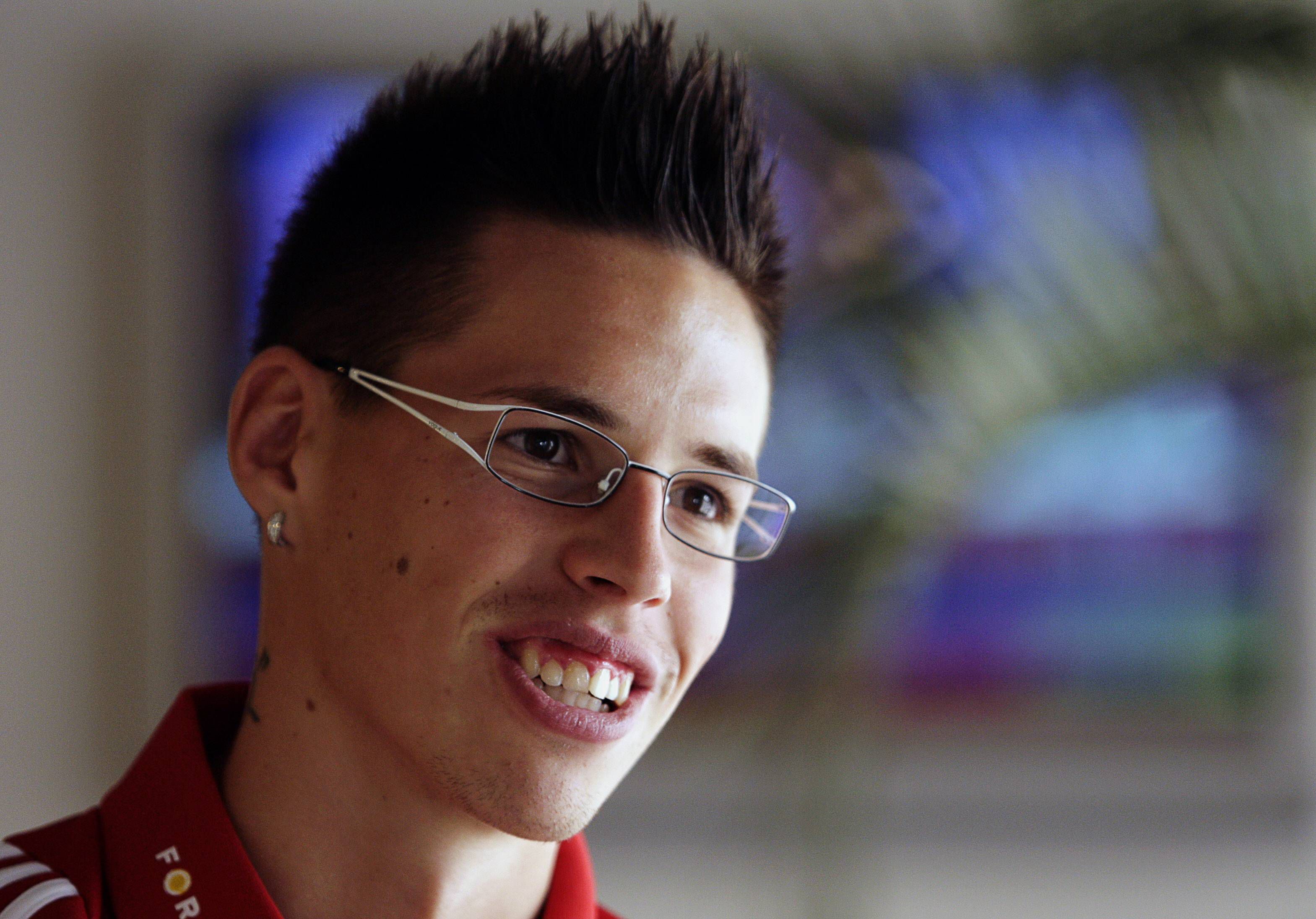 Marek Hamsik (na foto aos 21 anos) jogou no Slovan, Brescia, Nápoles, Dalian Pro, Gotemburgo e Trabzonspor. Um dos maiores nomes do futebol eslovaco (foto: IMAGO)