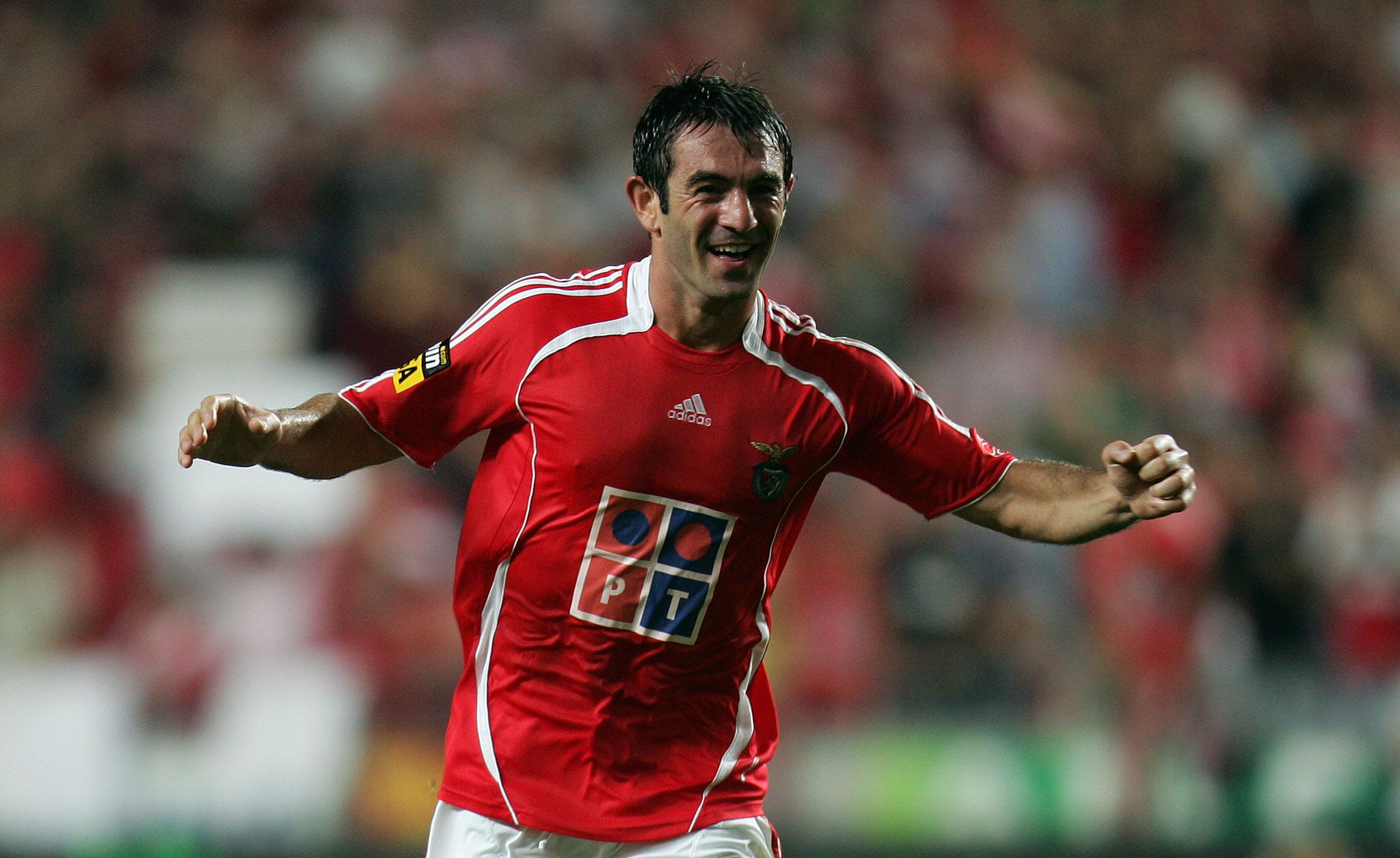 Giorgis Karagounis fez duas épocas no Benfica: 2005/06 e 2006/07. 67 jogos, 3 golos, 4 assistências (foto: A BOLA)