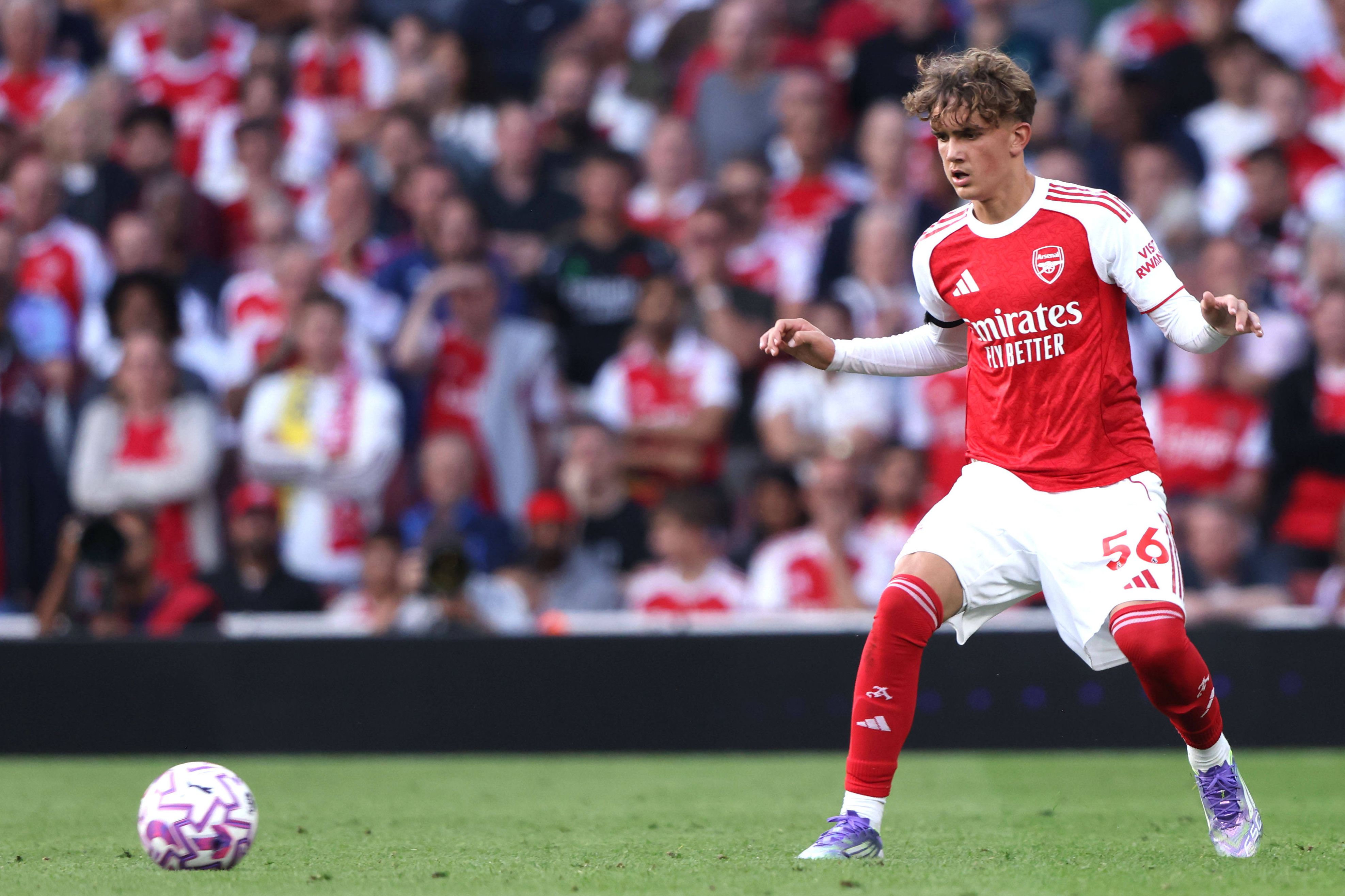 Max Dowman, jogador do Arsenal