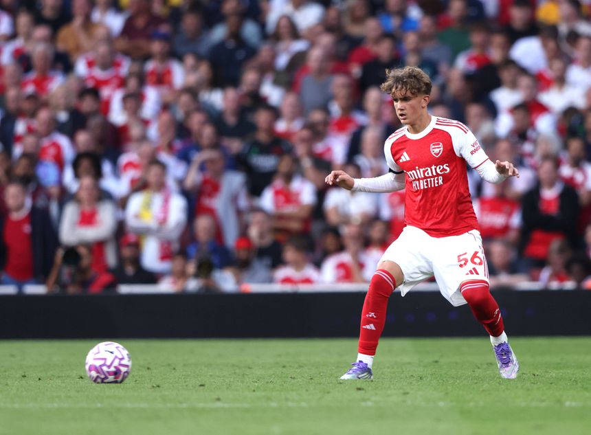 Max Dowman, jogador do Arsenal