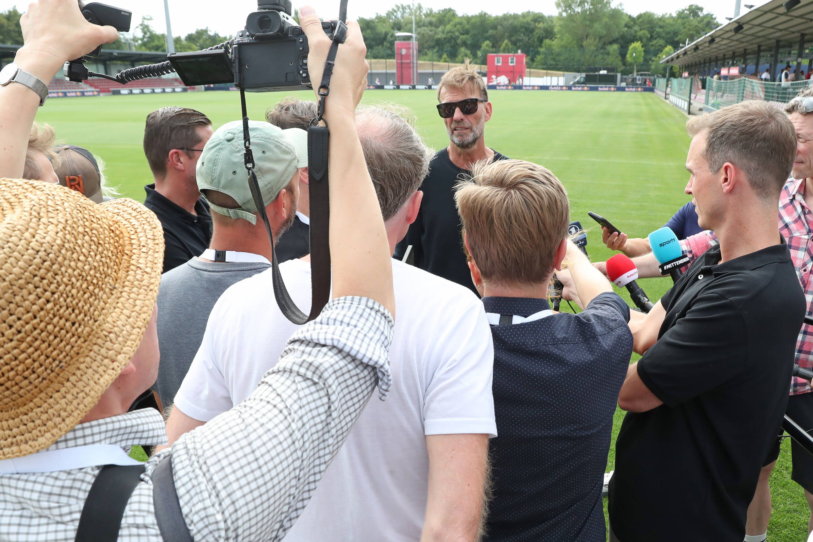 Jurgen Klopp, responsável pelo futebol da Red Bull, já está em Leipzig