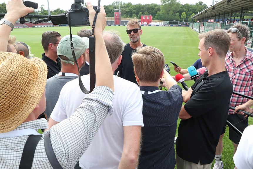 Jurgen Klopp, responsável pelo futebol da Red Bull, já está em Leipzig
