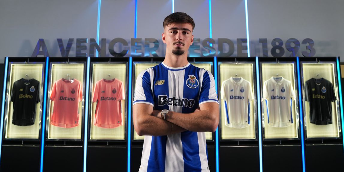 Martim Fernandes prolonga o vínculo aos azuis e brancos (Foto: FC Porto)