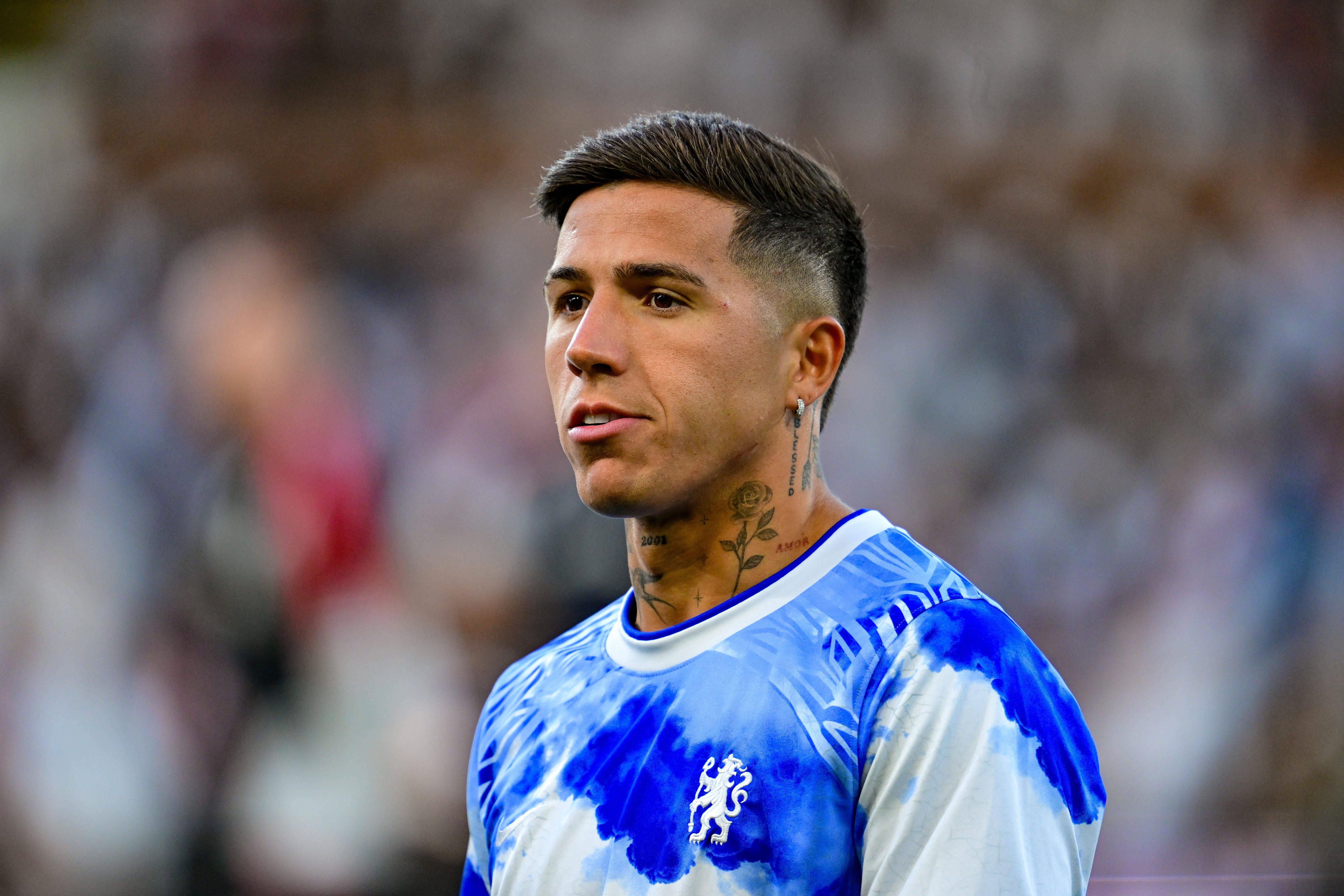 Enzo Fernández tem vindo a ser assobiado pelos adeptos do Chelsea e continua a ser apontado ao Manchester City por cerca de 130 milhões de euros - Foto: Imago