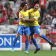 A festa do Estoril em pleno Estádio da Luz - Foto: Miguel Nunes