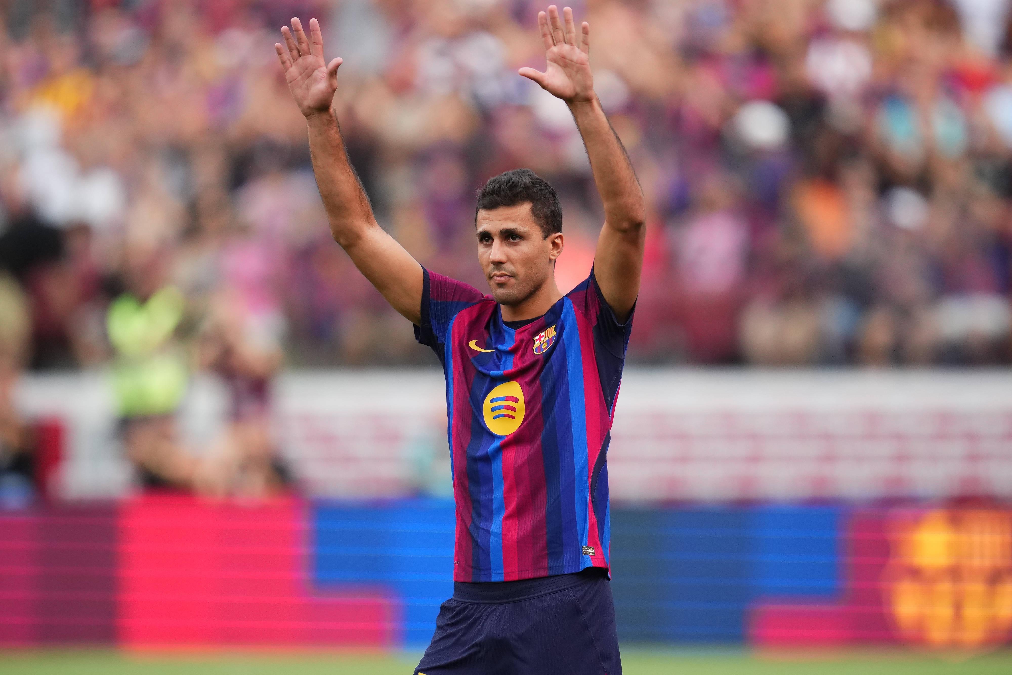 Rodri tinha só mais um ano de contrato com o Manchester City, mas mesmo assim foi vendido por 60 milhões de euros ao Barcelona - Foto: Imago