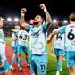 Castellanos a celebrar o 3-1 do West Ham