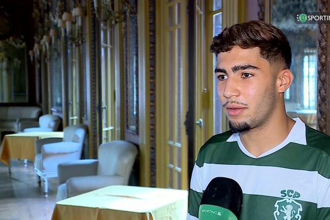 Zekri radiante por reforçar o Sporting e fã de Nuno Mendes