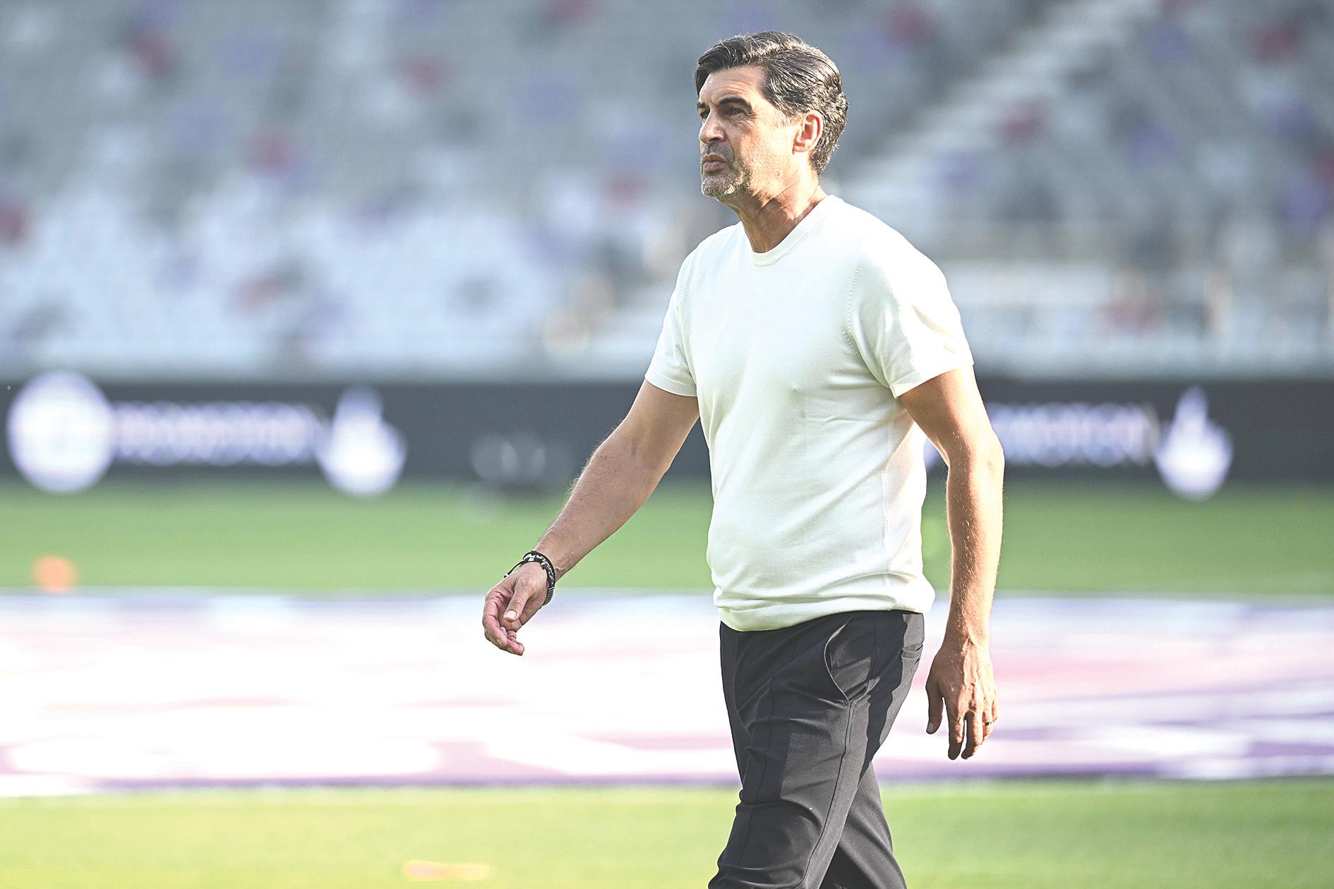 Lyon. de Paulo Fonseca, joga nesta quarta-feira, 26 de agosto, o apuramento para a fase de liga da Champions - Foto: IMAGO