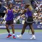 Carlos Alcaraz e Serena Williams ainda chegaram aos quartos de final de pares mistos do US Open 2026 (EPA/SARAH YENESEL)