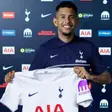 Savinho oficializado como reforço do Tottenham; Manchester City recebeu 87,7 milhões. Foto Tottenham