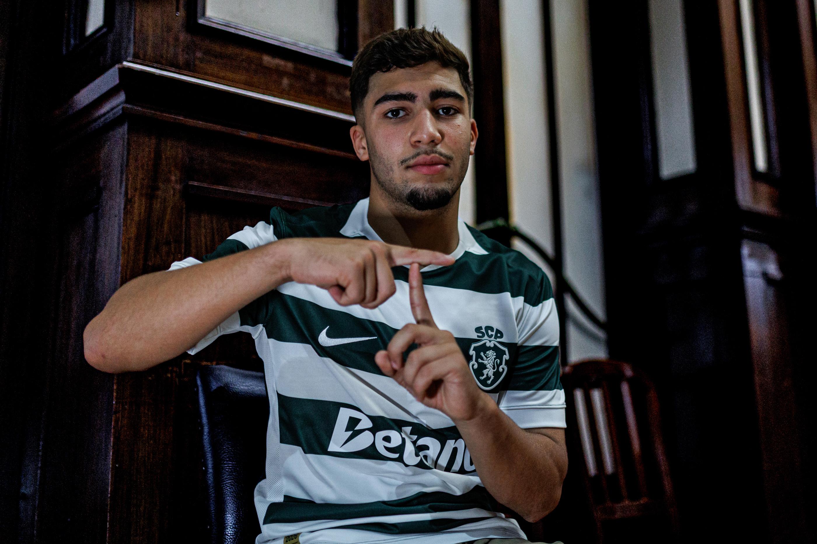 Moncef Zekri já veste a pele do leão - Foto: SPORTING CP
