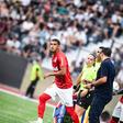 Hiago 
 fez a estreia na Liga em Viseu. -Foto: SANTA CLARA