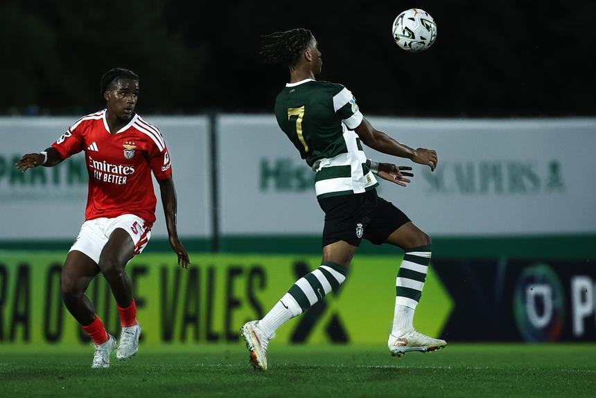 Sporting e Benfica defrontaram-se na 3.ª jornada da Liga Next Gen - Foto: Sporting