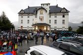Hotel que abrigou os ciclistas da Vuelta apanhada por granizo - foto X/Movistar Team
