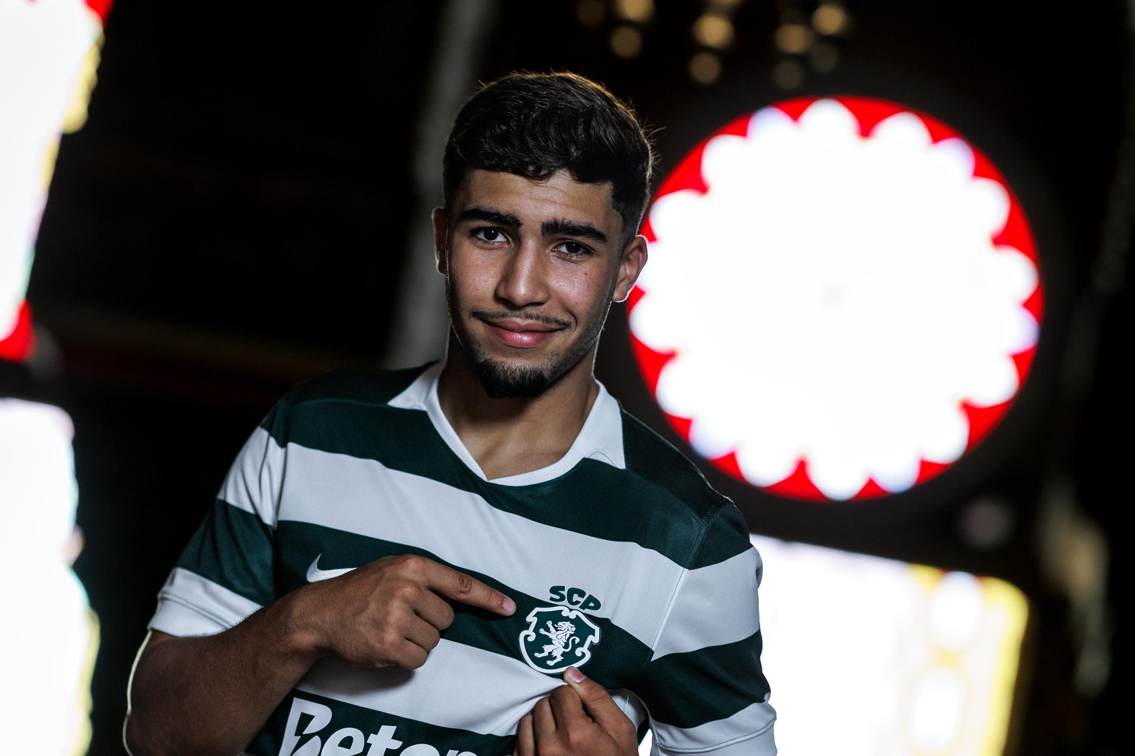 Vídeo de oficialização de Moncef Zekri foi na Casa do Alentejo - Foto: SPORTING CP