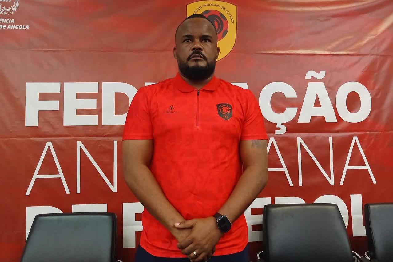 Flávio Amado, selecionador sub-20 e sub-23 de Angola