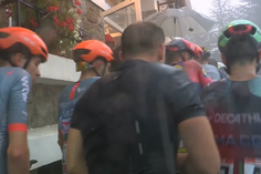 Que frio! Chuva torrencial e granizo cancelaram etapa 3 da Vuelta