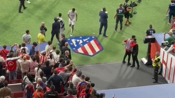 Vídeo: o gesto de Bellingham no Metropolitano após final tenso do Atlético-Real