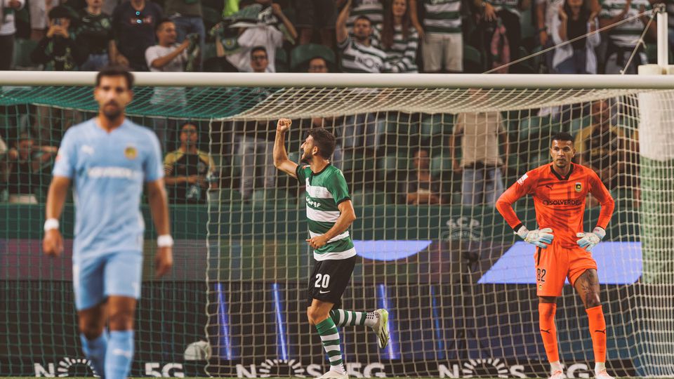 Paulinho: «Golos fazem mais sentido assim, com o Sporting em primeiro»