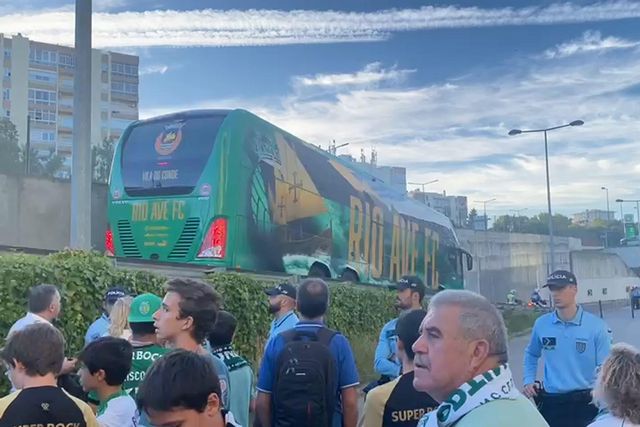A chegada do Rio Ave a Alvalade