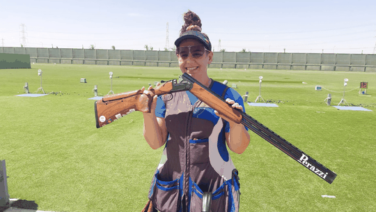 Tiro com armas de caça: dupla portuguesa no 15.º lugar