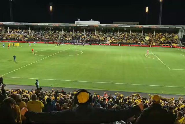 Adeptos do Bodo/Glimt fazem a festa após triunfo sobre o FC Porto