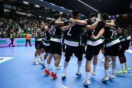 Há ouro em Alvalade, no andebol do Sporting