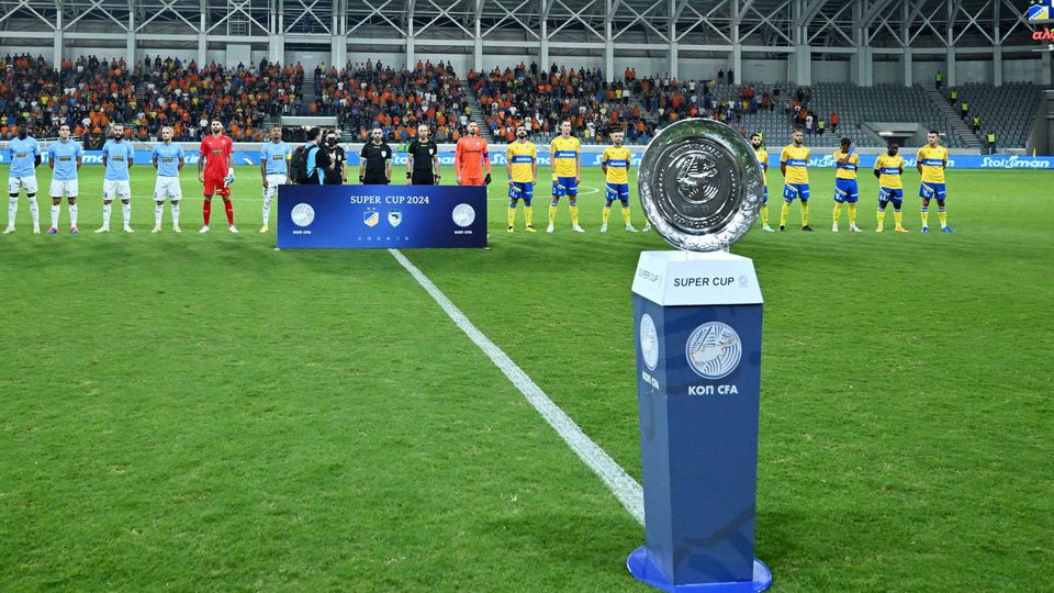 José Dominguez conquista Supertaça do Chipre pelo APOEL