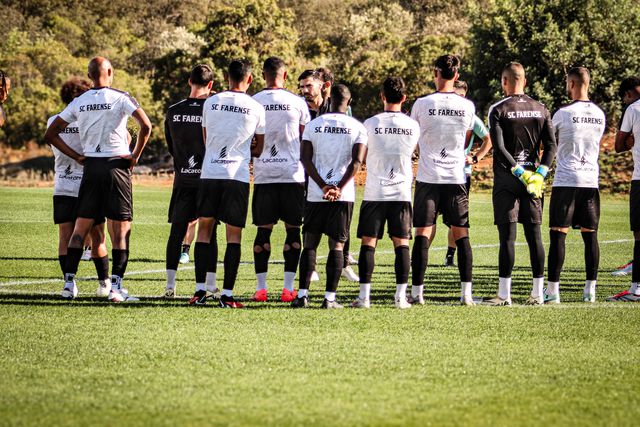 Farense prepara o Benfica com cinco baixas