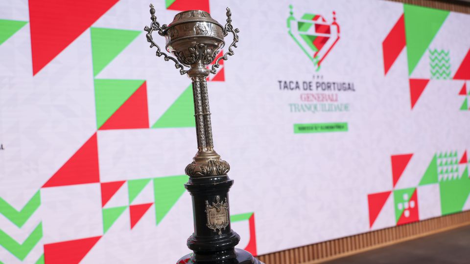 Siga aqui em direto todos os jogos da Taça de Portugal