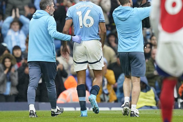 Manchester City confirma lesão grave de Rodri
