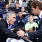 José Mourinho ao lado de André Villas-Boas, nos tempos da Premier League