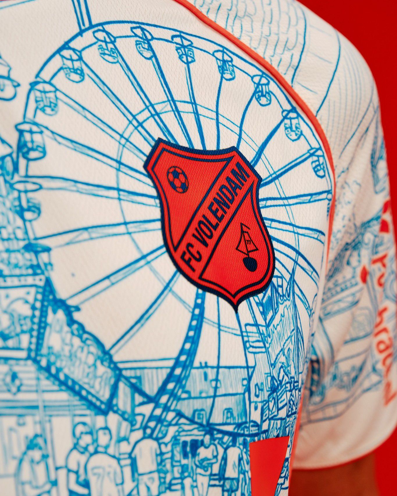 Terceiro equipamento do Volendam (Países Baixos)