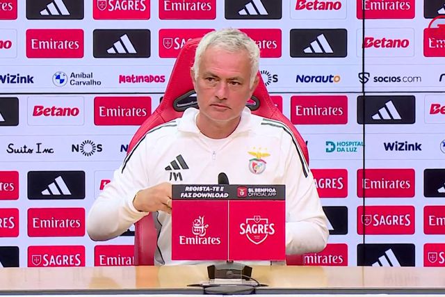 Veja aqui a conferência de Mourinho na íntegra