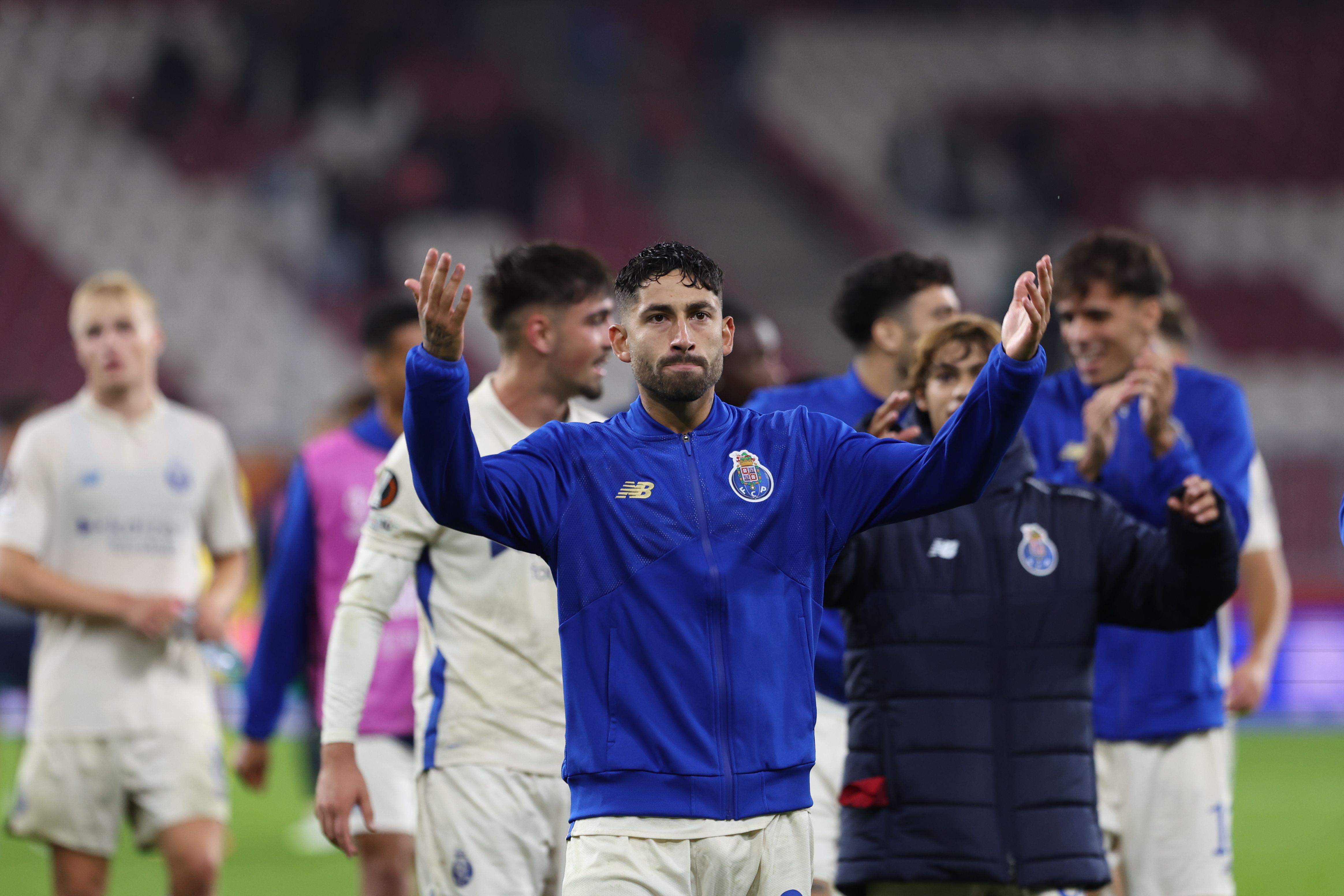 Agradecimento dos jogadores do FC Porto - Foto: Catarina Morais/Kapta+