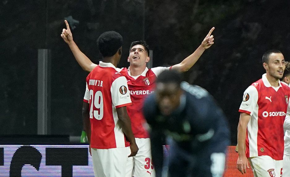 Bracarenses voltaram às vitórias diante do Feyenoord - Foto: Hugo Delgado/LUSA
