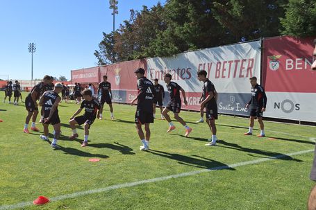 Benfica: marcou quatro golos ao Qarabag e Mourinho chamou-o ao treino